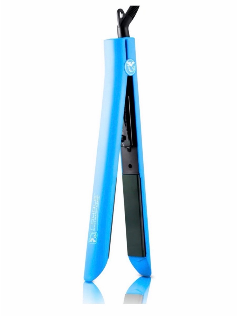 Royale Platinum Baby Blue Hair Straightener with Ceramic Plates